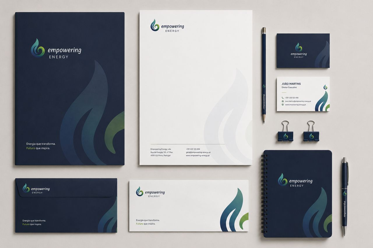 Papelaria Empowering Energy
