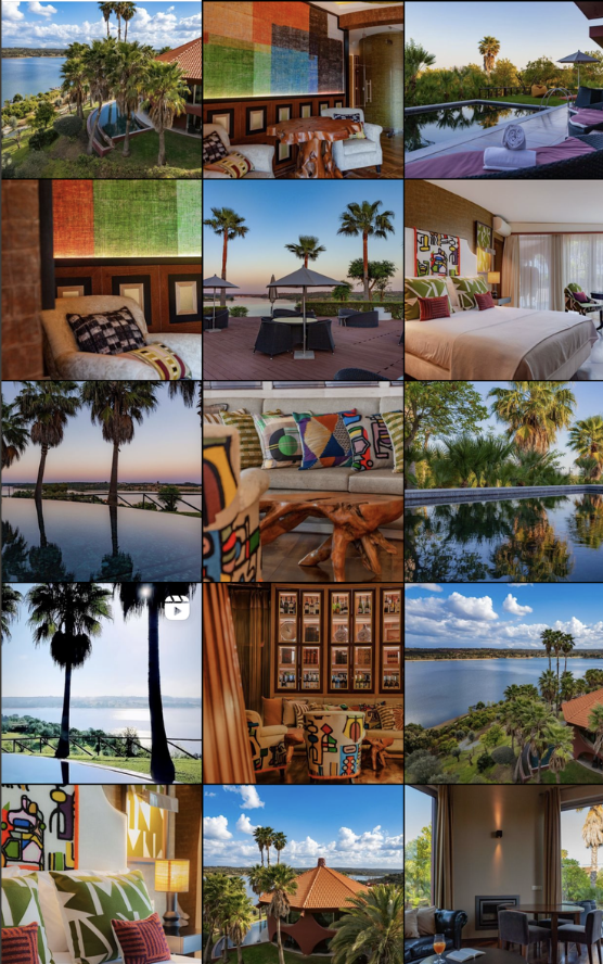 Conteúdo de hotelaria e resorts